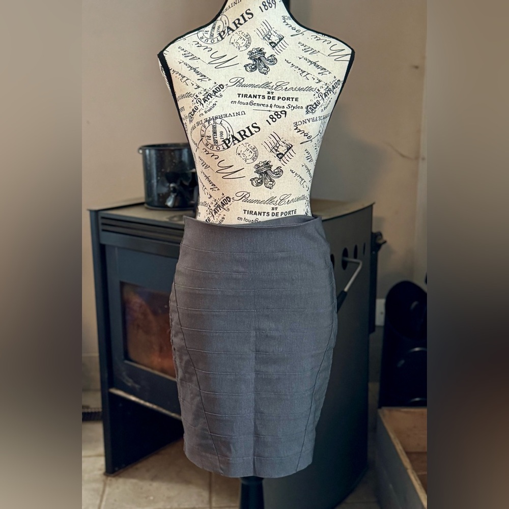 Ricki's Charcoal Pencil Skirt